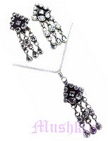 Matching Necklace Earring Set - click here for large view